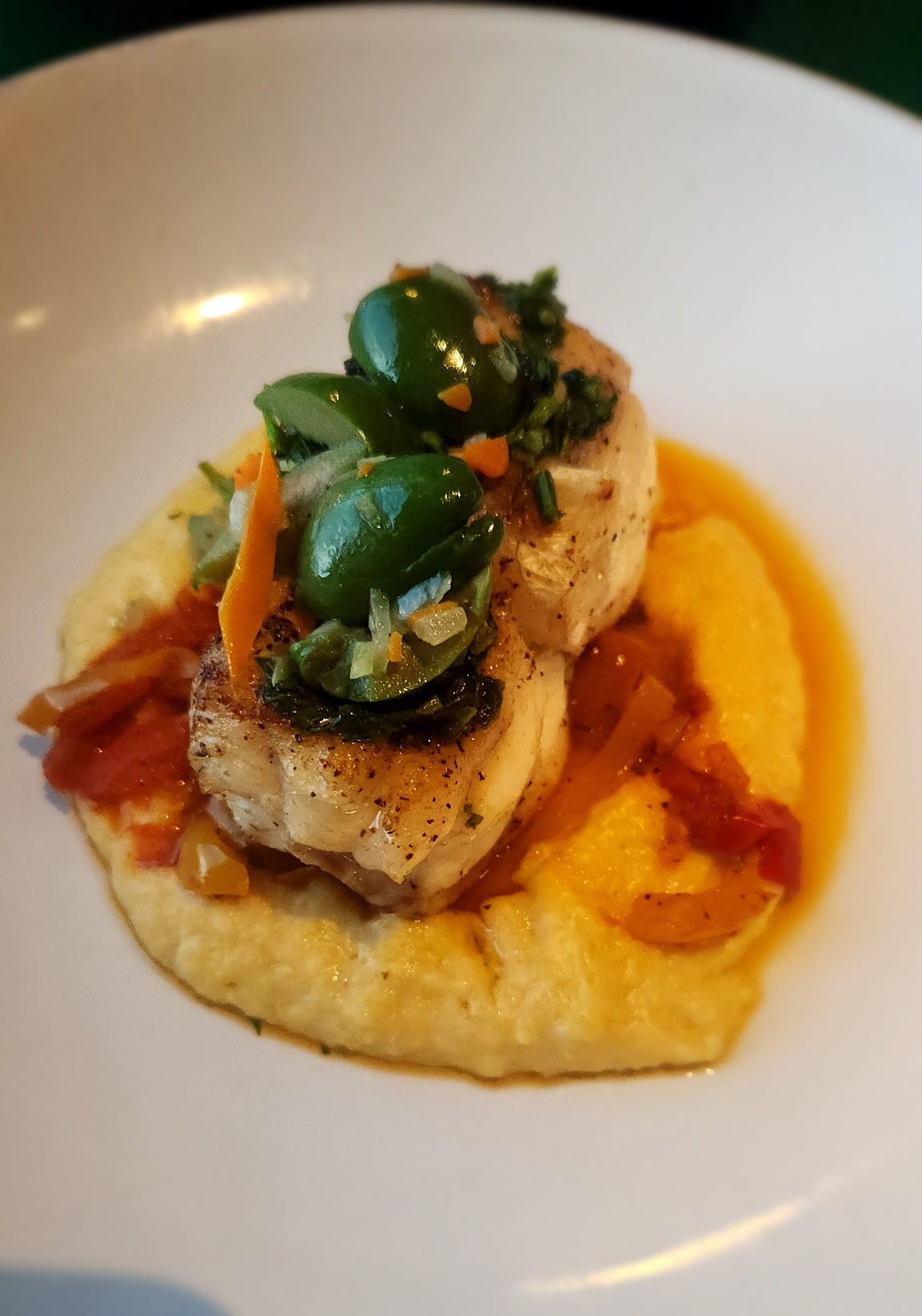 Monkfish at Extra Virgin